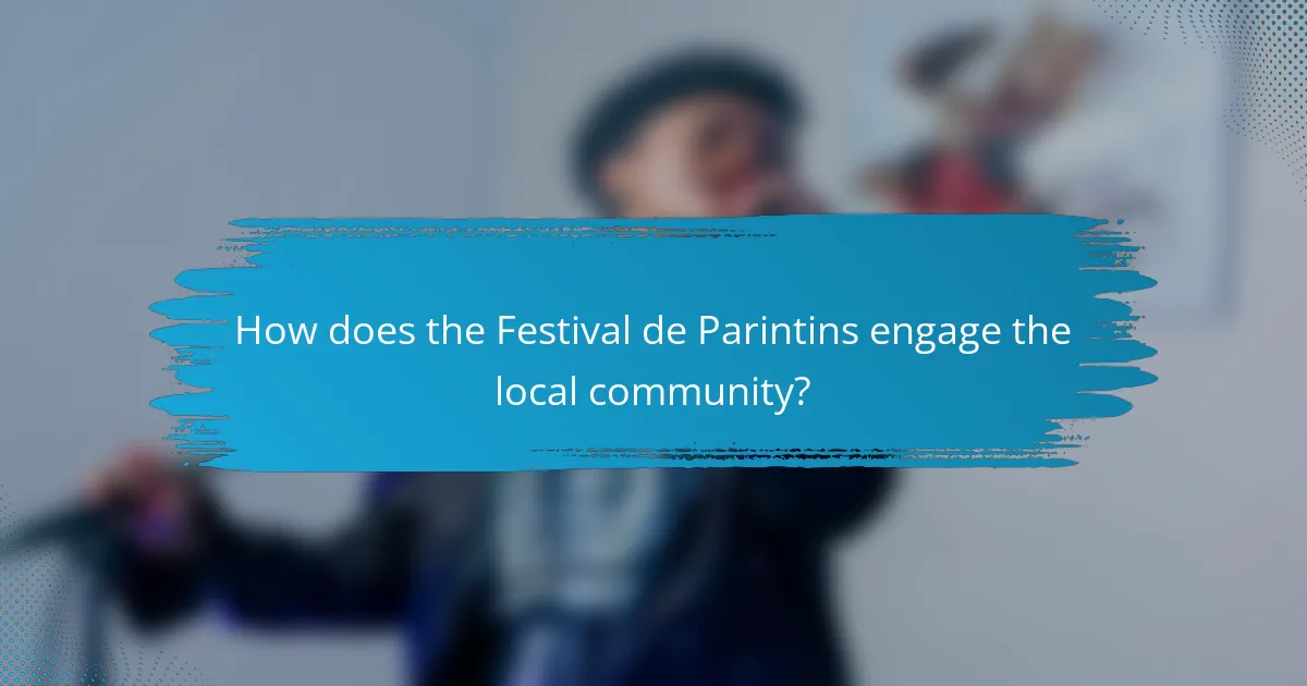How does the Festival de Parintins engage the local community?