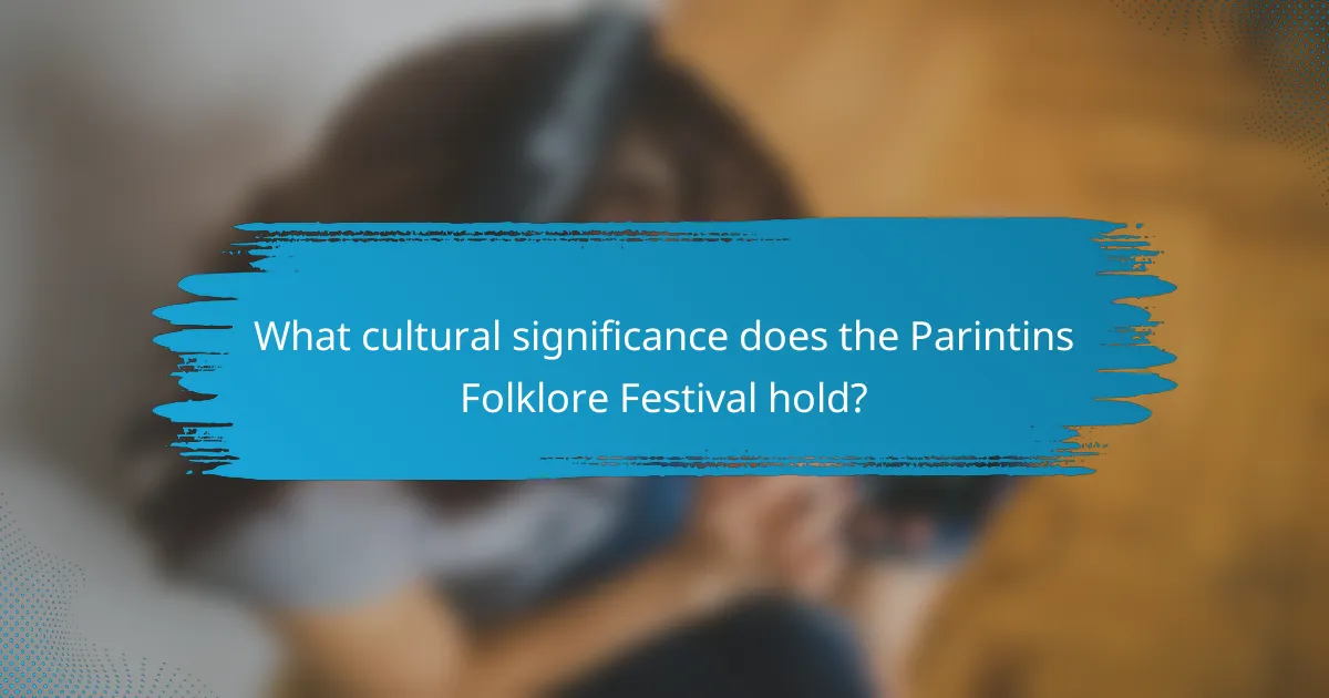What cultural significance does the Parintins Folklore Festival hold?